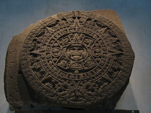 The Great Calendar Stone, Mexico City Museum.