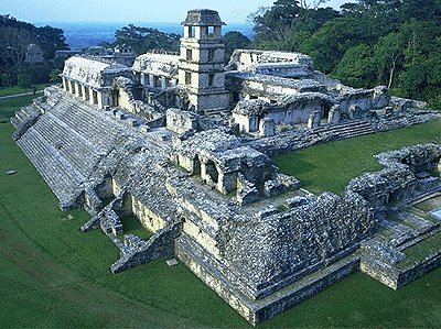 The palace, Palenque