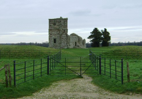 knowlton henge, dorset, england