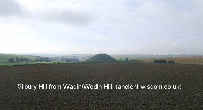 silbury hill, England.