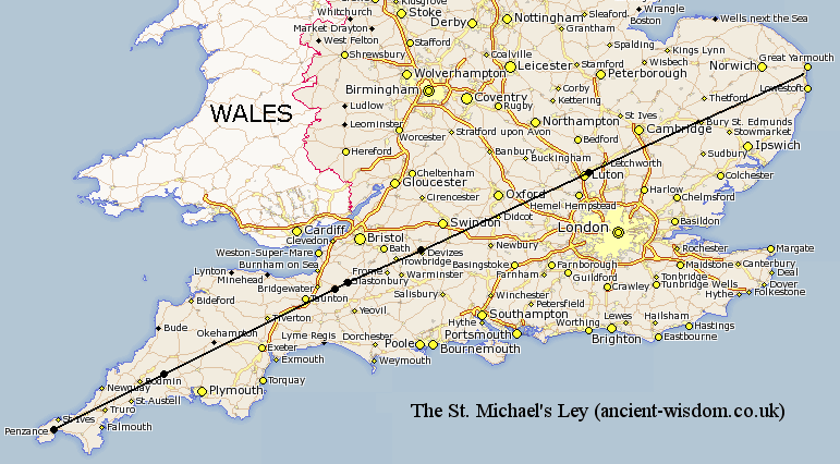 The St. Michael's Leyline.