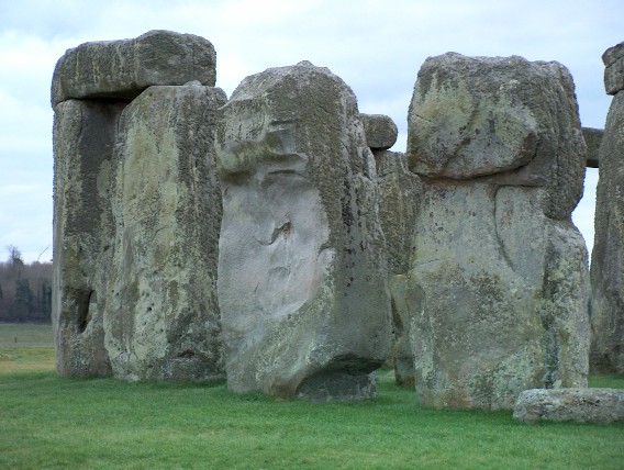 stonehenge face
