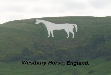 Westbury horse, England
