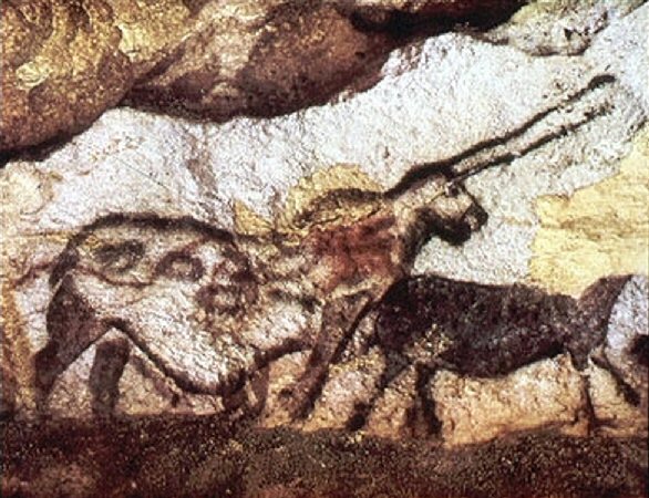 Artwork from Lascaux Caves