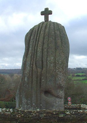 St. Uzec menhir, france