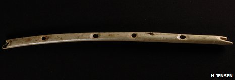 Earliest Bone Flute.