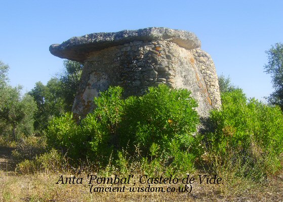 Pombal Anta, Castelo de Vide, Portugal.