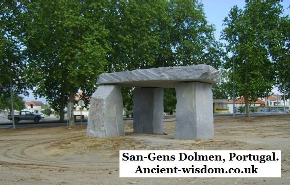San-Gens Dolmen, Portugal. (ancient-wisdom.com)