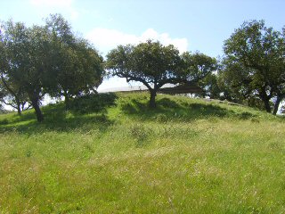 zambujeiro passage mound, portugal.
