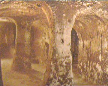 Explore the underground city of Derinkuyu, Turkey.