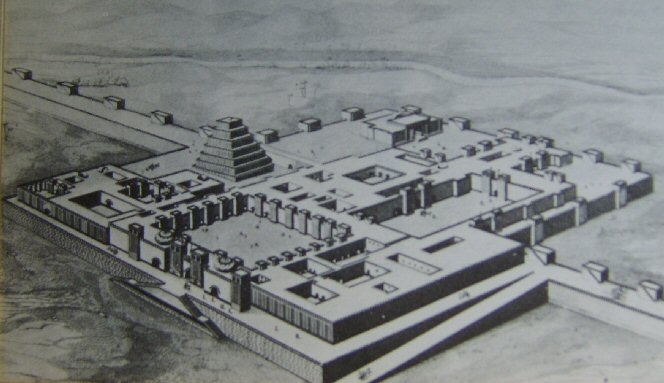 Khorsabad ziggurat