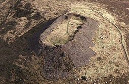 Tap O' North: Vitrified Fort, Scotland.