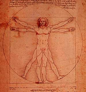 Leonard's Vitruvian Man.