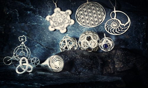 Sacred Geometry Jewelry - by the artist David Weitzman